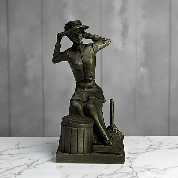 Vintage Franklin Mint Direct from Sears Pewter Figurine Collectible From 1979 - Picture 1 of 9